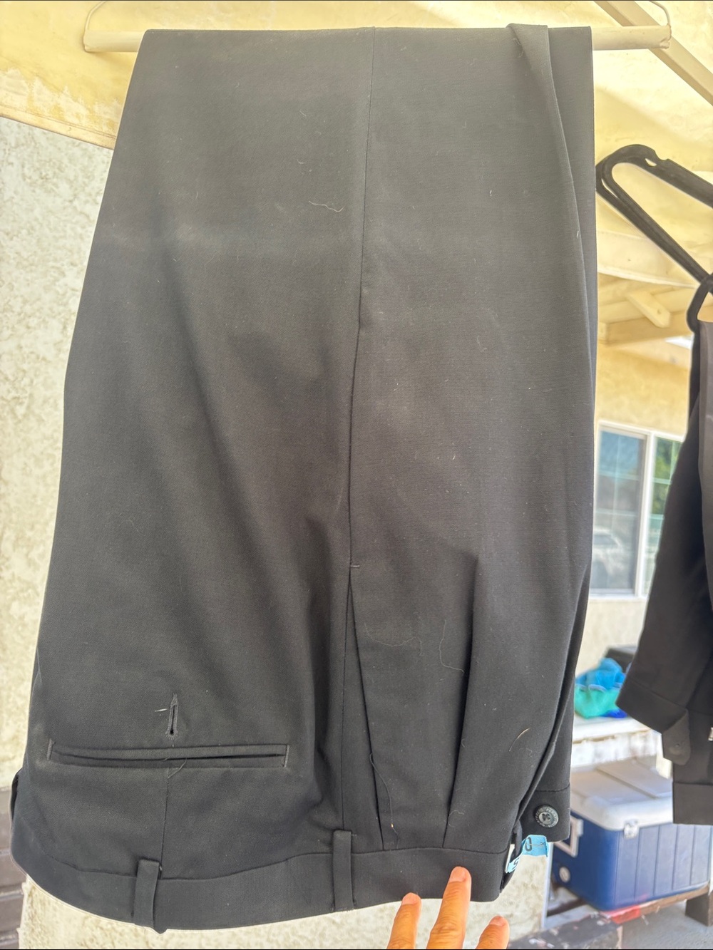 Perry Ellis Black Men's Dress Pants